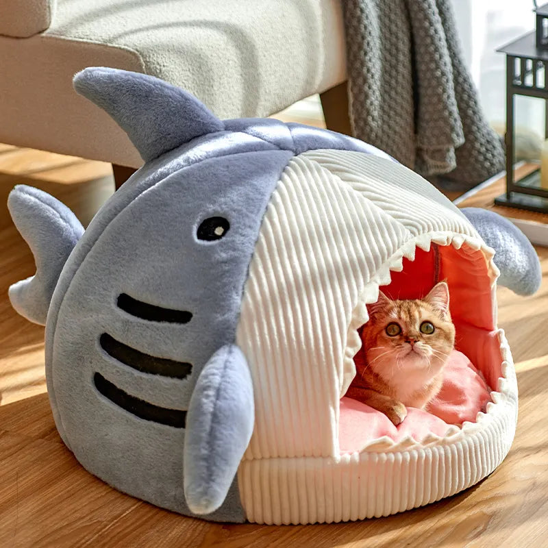 Panier Requin Douillet pour Chat : Confort et Sécurité pour Votre Compagnon Félin
