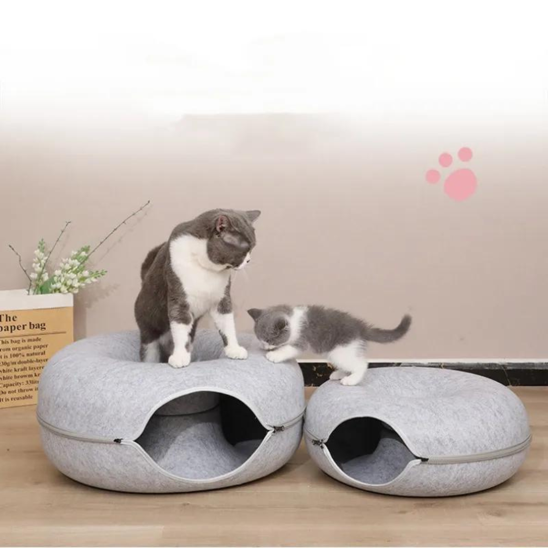 KittyHeaven®, le panier donut pour chat