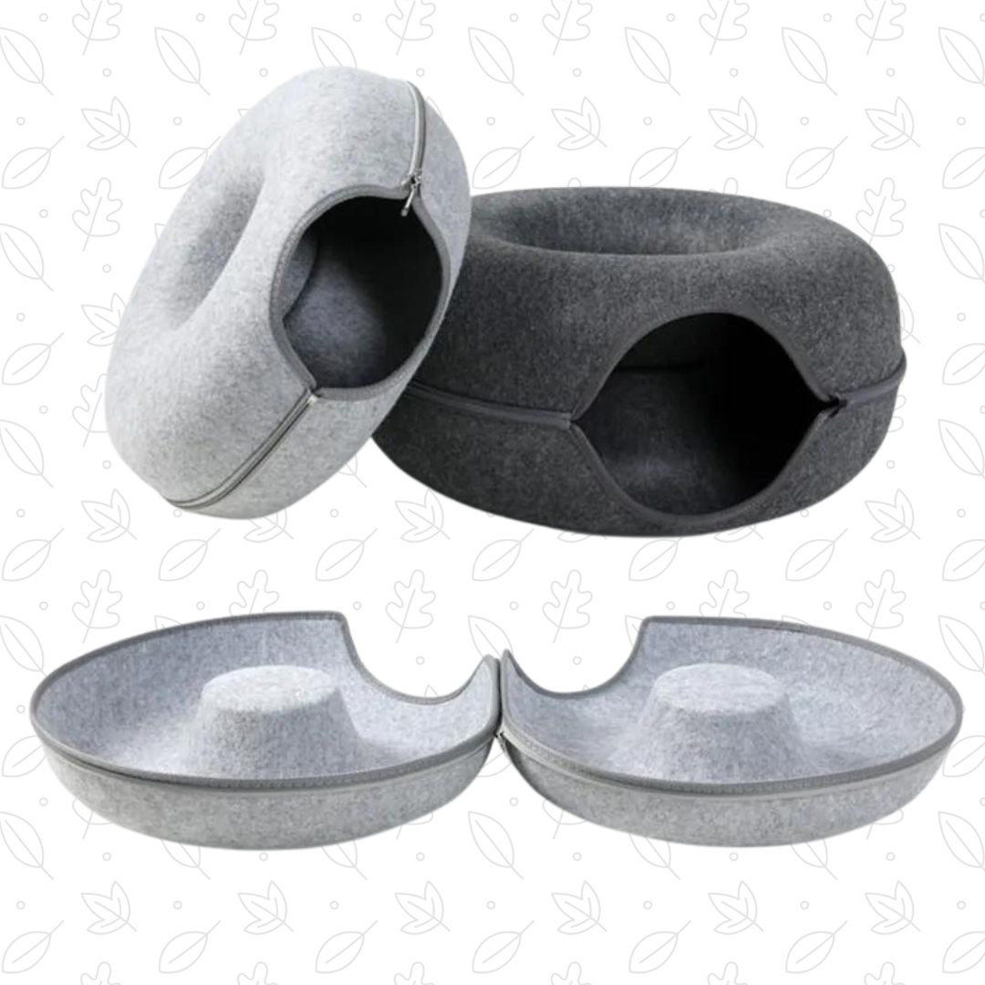 KittyHeaven®, le panier donut pour chat