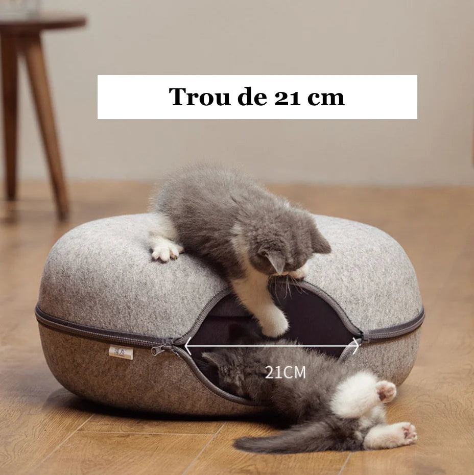 KittyHeaven®, le panier donut pour chat