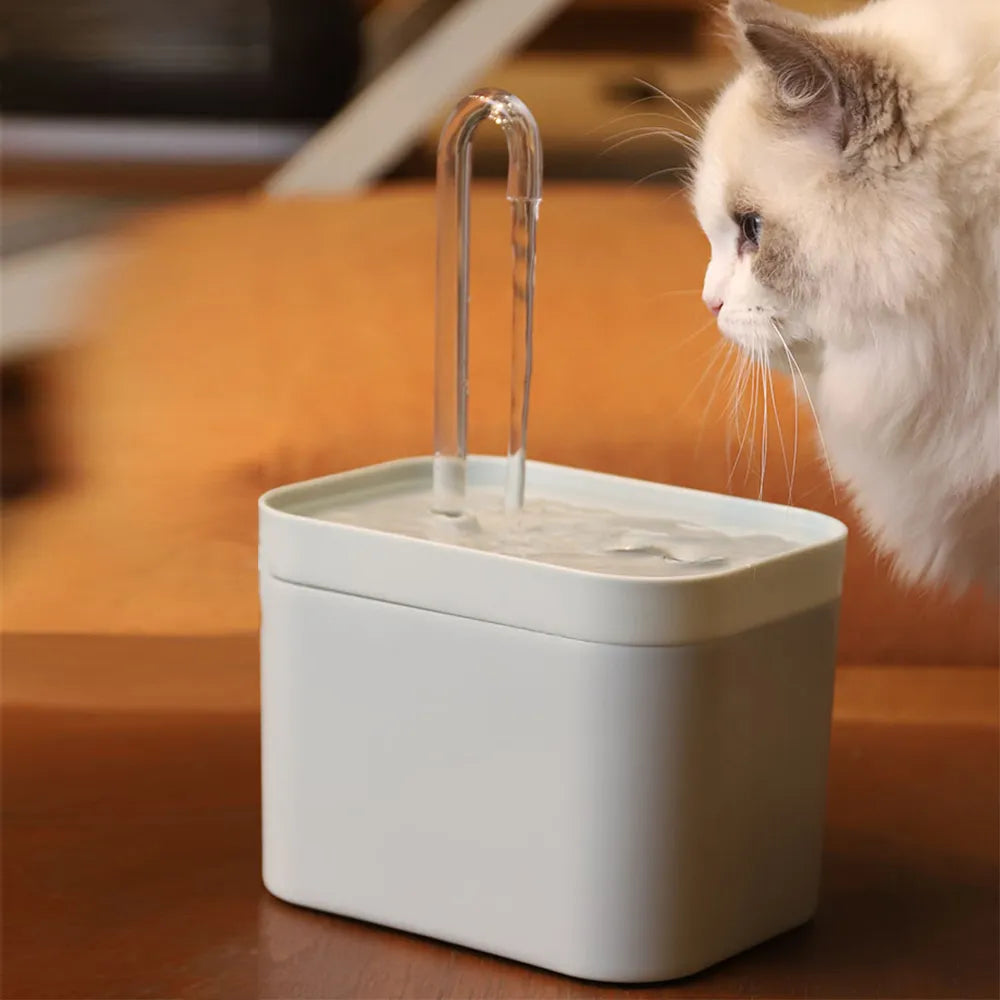Fontaine Robinet pour Chat 1.5L - Hydratation Innovante et Saine